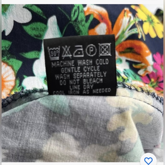 Hearts & Roses Dress Floral Print Fit & Flare Rockabilly EU 40, UK 12, US 8 - Picture 9 of 9